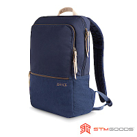 澳洲STM Grace Pack 15吋優雅時尚筆電後背包 - 深夜藍