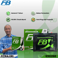 Furukawa Battery / FB Aki Mobil NS70 / 65D26R 12V / 65Ah - Aki Kering