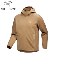 【ARC'TERYX 始祖鳥 男 Kyanite刷毛外套《帆布棕》】X000008446/保暖外套/夾克/彈性刷毛