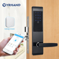 Security Electronic Door Lock, APP WIFI Smart Lock,Digital Code Keypad Deadbolt Bluetooth Lock with gateway