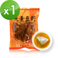 天素食品xi3KOOS 邊條豆乾1包+清韻金萱烏龍茶1袋