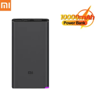 10000mAh Original Xiaomi Power Bank 3 PLM12ZM USB Type C QC3.0 18W Fast Charging Mi Powerbank 10000 Portable Charger Powerbank