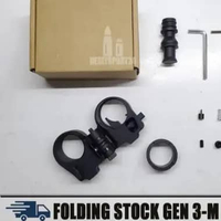 Folding Stock Popor Engsel Lipat Pcp Tactical Folding Stock Gen 3