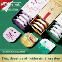 Centella Pudding Face Mask Deep Cleansing Mud Mask Eggplant Moisturizing Golden Propolis Repair Mud Mask Cream Skin Care