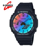 G-SHOCK GA-2100 Watches Men Symphony Quartz Fashion Casual Outdoor Sports Shockproof Auto Date LED Digital Display Man Watch