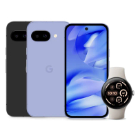 【Google】Pixel 9a 5G 6.3吋(8G/256G/Tensor G4/4800萬鏡頭畫素/AI手機) Pixel Watch3 41mm BT版