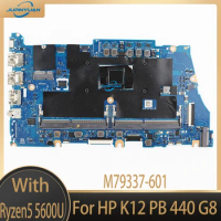 For HP 445 G8 DA0X9QMB8D0 Laptop Motherboard M79337-601 DA0X9QMB8D0 SPS-MB UMA Ryzen3 5400U Ryzen 5 5600U nSDC WIN