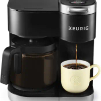 Keurig K-Duo Single Serve K-Cup Pod &amp; Carafe Coffee Maker, Black