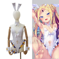 Fate/Grand Order FGO Abigail Williams Sexy Bunny Girl Cosplay Costume Halloween Party Outfit Custom Made