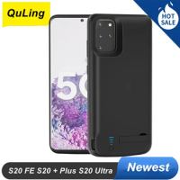 QuLing For Samsung Galaxy S20 FE S20 + Plus S20 Ultra Battery Case Phone Battery Charger Case Cover S20Ultra Power Bank