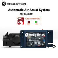 SCULPFUN Automatic Air Assist Kit 30min/Min Automatic Air Pump Suitable for S9/S10 updated Laser S30 32bit Automatic Air Assist