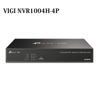 TP-LINK VIGI NVR1004H-4P 4路PoE+ NVR網路監控主機 監視器主機