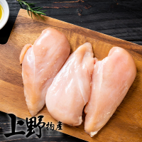 【上野物產】嚴選紅龍煙燻雞肉片1包