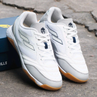 Sepatu Futsal Mills Voltapro Ginga White Original
