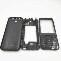 New Full Complete Mobile Phone Housing Cover Case+English Keypad for Nokia Asha 225 N225