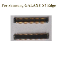 2pcs For Samsung GALAXY S7Edge LCD display screen FPC connector For GALAXY S 7 S7 Edge G9350 logic on motherboard mainboard