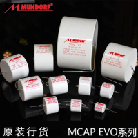 2pcs/lot German Mundorf Mcap EVO Aluminium Series Audio Coupling Capacitor Frequency Division Capacitor Free Shipping
