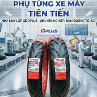 (MÃ 8) Lốp xe sh việt ý 125 150 thương hiệu dplus công nghệ nhật bản 100/80/16 và 120/80/16 Phụ Kiện