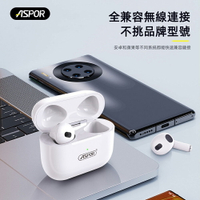 ASPOR A615 觸控藍芽耳機 藍芽5.1 超強續航 蘋果/安卓【APP下單4%回饋】