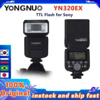 Yongnuo YN320EX Camera Flash High-Speed Sync TTL Speedlite for Sony a9 a7 iii a7 ii a6500 a6400 A6000 A6300