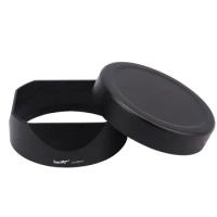 Haoge Square Metal Lens Hood Shade for Olympus M.ZUIKO DIGITAL 45mm F1.2 PRO Lens 45MM F1.2