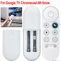 G9N9N Remote Control for Google TV Chromecast 4K Snow Voice Set-Top Box Remote Control Smart TV Bluetooth Voice Remote Control