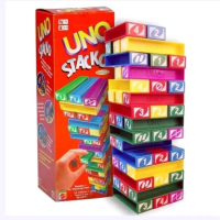 Mainan edukasi UNO stacko asli