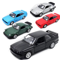 1/36 BMW M3 E30 1987 Metal Toy Model Car Alloy Diecasts Pull Back