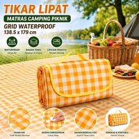 Tikar Lipat Tikar Piknik Matras Camping Waterproof