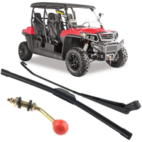 Komponen Pengelap Cermin Hadapan UTV untuk Polaris, RZR 800/900/1000, XP dan Can‑Am