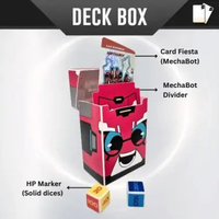 TCG Boboiboy Monsta Galaxy Card Game Deck Box (60+ Cards), Varian Mechabot