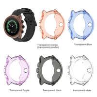 Watch Bumper Case Tpu High Transparency Suitable For Suunto Suunto9 Baro Watch Smart Accessories Watch Tpu Protective Case
