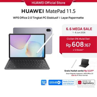 【6.6】HUAWEI MatePad 11.5-inci 2025 Tablet |WPS Office 2.0 Tingkat PC Eksklusif |Layar Papermatte|10,