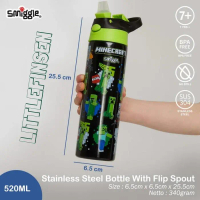 Botol Minum Stainless Minecraft Spiderman Marvel Ariel/Botol Minum Stainless Smiggle Minecraft/Botol