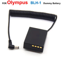 BLH-1 PS-BLH-1 DC Coupler Dummy Battery Adapter Spring Cable For Olympus Camera E-M1X EM1 MARK II EM1-2 EM1 Mark 2