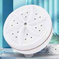 Travel Washer Wheel Bubble Portable Washing Machines Low Noise for Business Trip