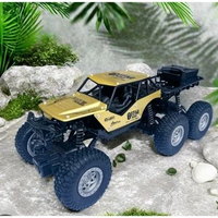 LC - <>Remote Control 6 wheels Alloy Offroad Besar RC Mobil 4WD Mainan Rc Rock Climbing Car 6 wheels