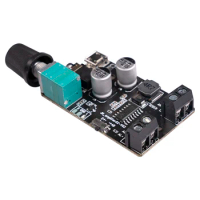 2x5W Stereo Dual Channel Digital Amplifier Board Power Audio Amplifier Module AUX Speaker DC 5V with Volume Control Sound System