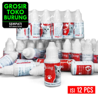 SEMPATI GROSIR Obat Cacing Herbal Kucing Sempati 30ml Isi 12 Pcs Obat Sakit Cacingan Kurus Lesu Lema