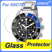 3Pcs 9H 2.5D Tempered Glass For Seiko SSC781 SSC779 SSC783 SSC786 SSC701 SSC741 SSC139Watch Scratch Resistant Screen Protector