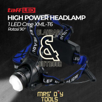 High Power Headlamp 1 LED Cree XML