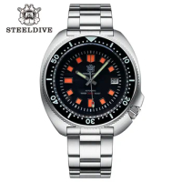 STEELDIVE SD1970R Limited Supply 44mm Stainless Steel Ceramic Bezel 200M Waterproof NH35 Automatic Dive Seiko Wathch for Men