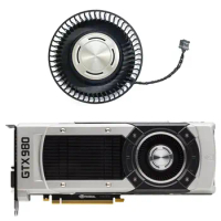 Free Shipping BFB0712HF 65mm 12V 1.8A For NVIDIA GTX Titan GTX980 980Ti Graphics Card Cooling Fan 4Pin 4Wire