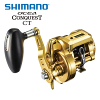 18 SHIMANO OCEA CONQUEST CT 300HG 301HG 300PG 301PG Fall Lever JIGGING MODE 8+1BB for Big Game Fishing Saltwater Fishing Reel