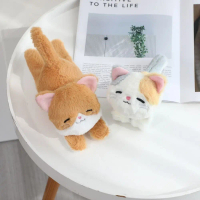 Đồ chơi ô tô nhồi bông Mô phỏng Vòng tay nhồi bông hình mèo Mỉm cười Kiểu dáng cổ tay Vòng tay búp b