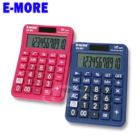 E-MORE 精算快手-12位數桌上型計算機 MS-99v