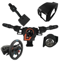 Euro/American Truck Simulator Games Steering Wheel Turn signal wiper retrofit kit For Logitech G29 G27 G25 G923 For T300 RS GT