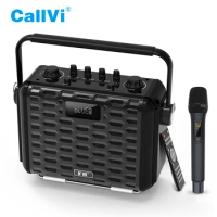 V-1616 Portable Karaoke Speaker guitar amplifier with wireless microphone