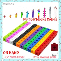 100pcs 2cm Math Linking Cubes Blocks Snap Cubes Link Cubes Link Numberblocks Math Manipulatives(colo