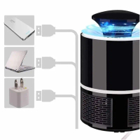 UFO Perangkap Pembasmi Nyamuk LED - Mosquito Killer USB